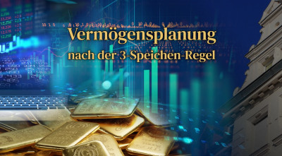 Vermögensplanung nach der 3-Speichen-Regel